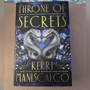 Throne of Secrets Book by Kerri Maniscalco Hardback NEW
